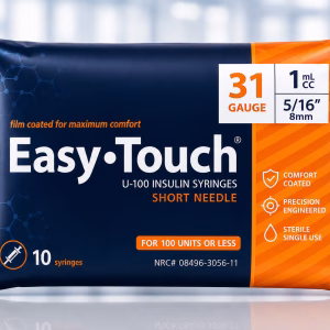 Easy Touch, (10 count) 100 unit capacity