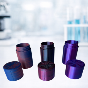 1 slot, 3ml vial holder (colors will vary)
